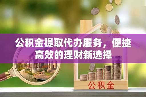 莱芜公积金提取代办服务，便捷高效的理财新选择