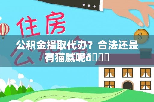 莱芜公积金提取代办？合法还是有猫腻呢😏