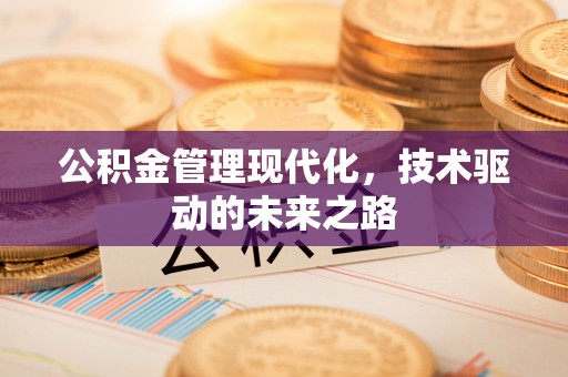 莱芜公积金管理现代化，技术驱动的未来之路
